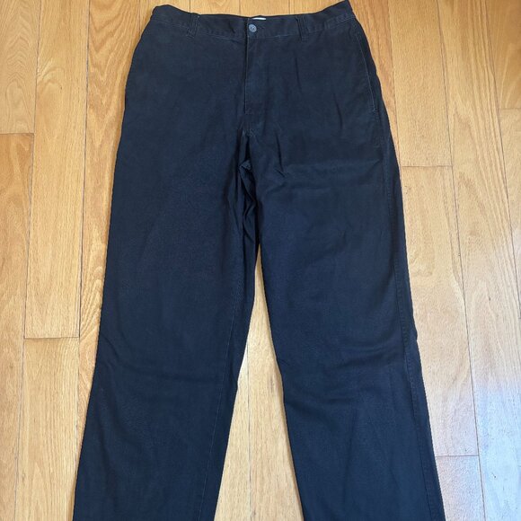 Vintage Calvin Klein Jeans Wide Work Pants 33/32 - Picture 1 of 3